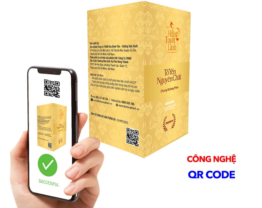 Bao bì truy xuất QR Code