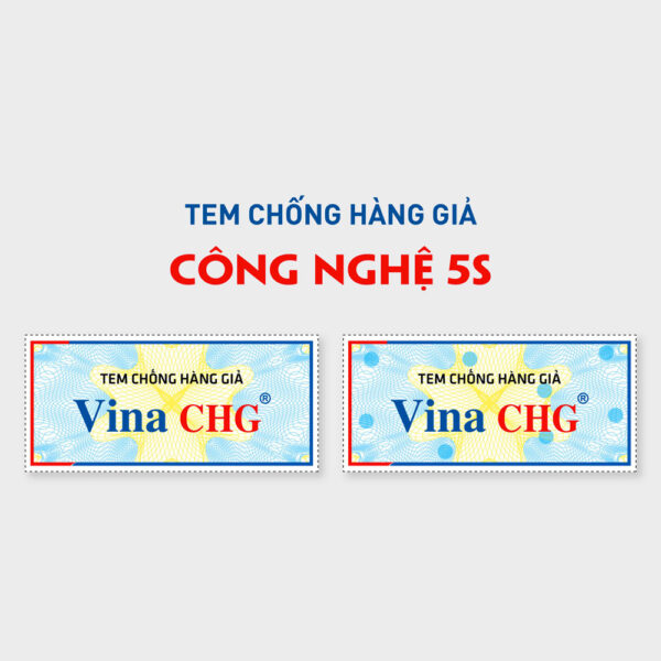tem chống hàng giả, tem 5s, tem chống giả 5s, vina chg, tem công nghệ 5s
