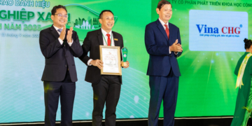 Vina CHG nhận giải thưởng Doanh nghiệp xanh 2023