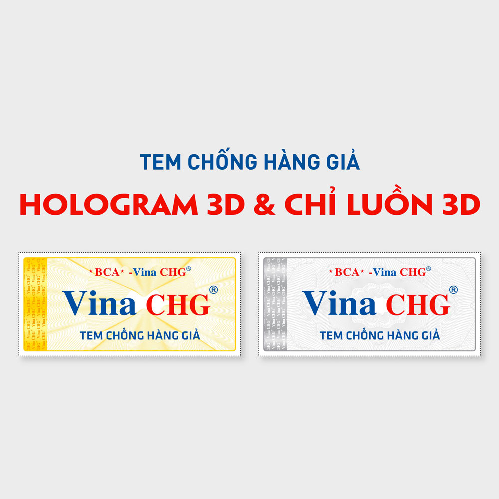 Tem chống hàng giả Hologram 3D và chỉ luồn 3D