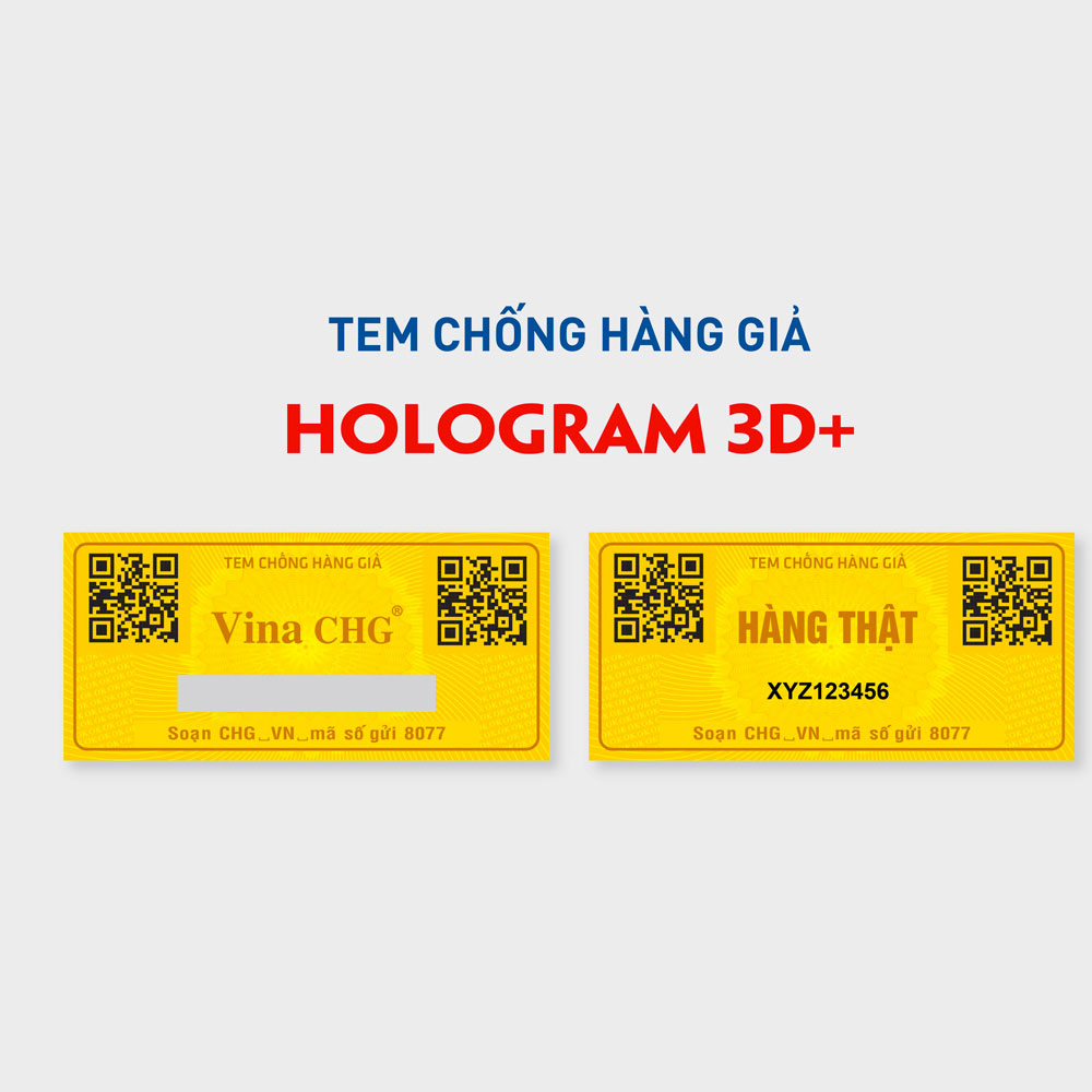 tem chống hàng giả hologram 3D+