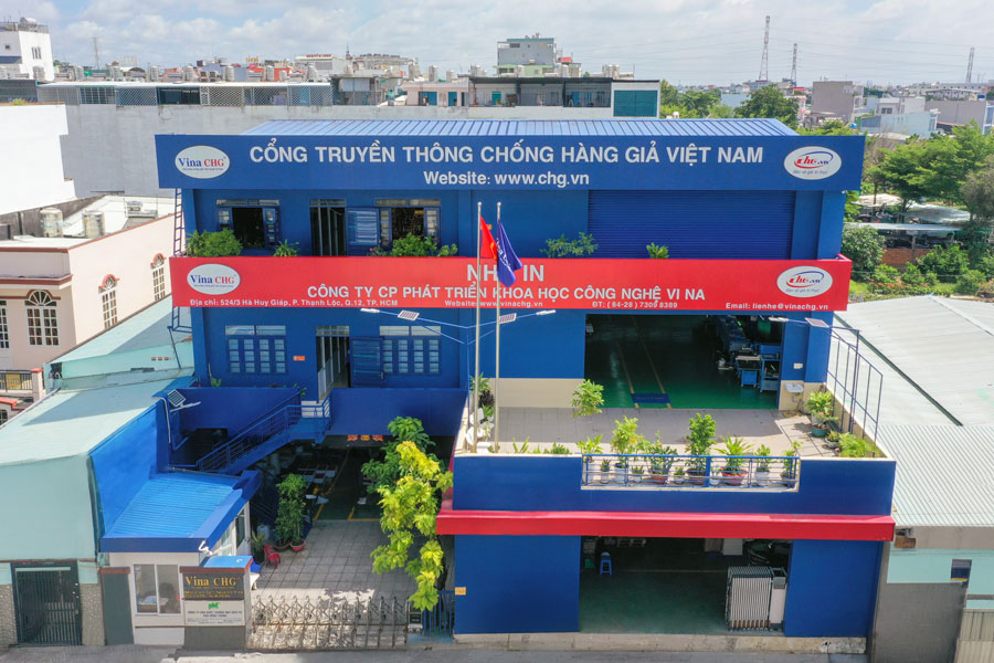 Tòa nhà in ấn tem chống hàng giả công ty Vina CHG