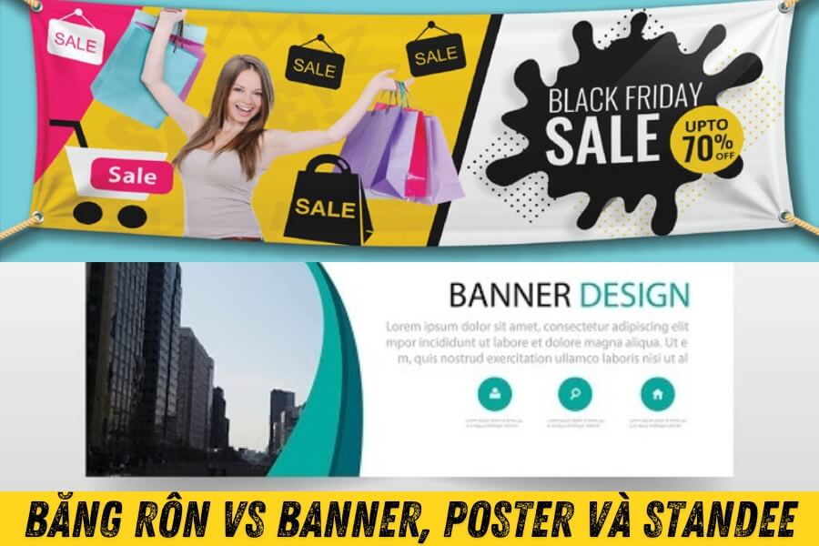 Phân biệt Băng rôn với Banner, Poster và Standee