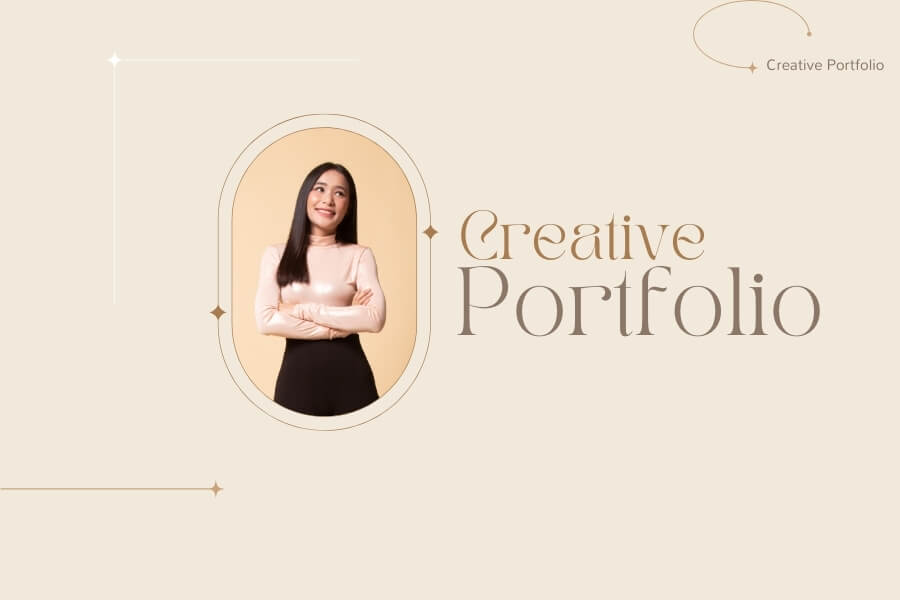 Trang mở đầu portfolio cá nhân