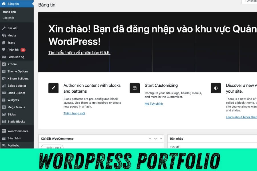 Trang quản trị WordPress