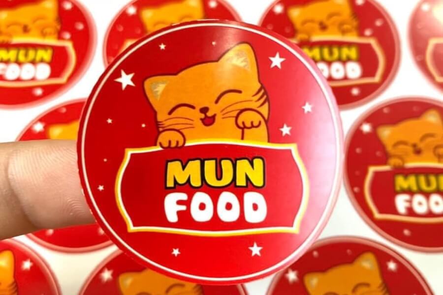 Mẫu sticker ấn tượng