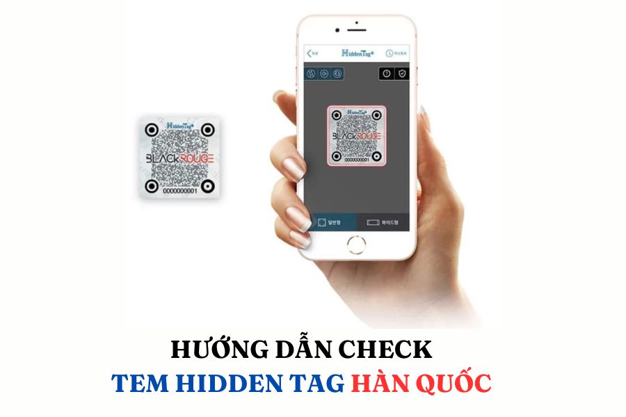 tay cầm điện thoại chứa hiddentag