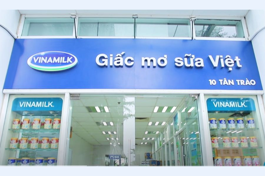 Cửa hàng Giấc mơ sữa Việt của VinaMilk