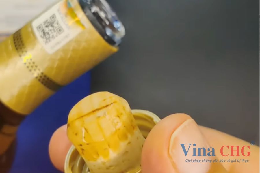 Nút chai rượu Macallan thật