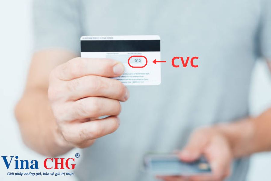 Mã số CVC trên thẻ tín dụng