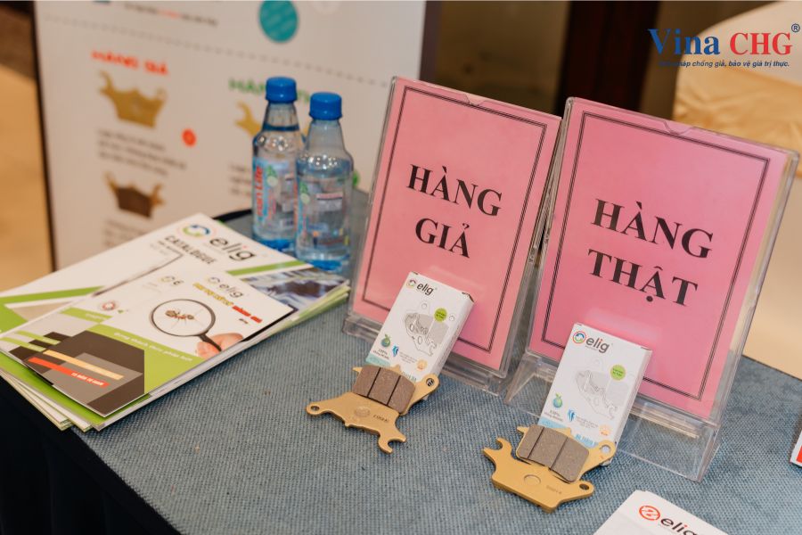 Hình ảnh hàng thật và hàng giả