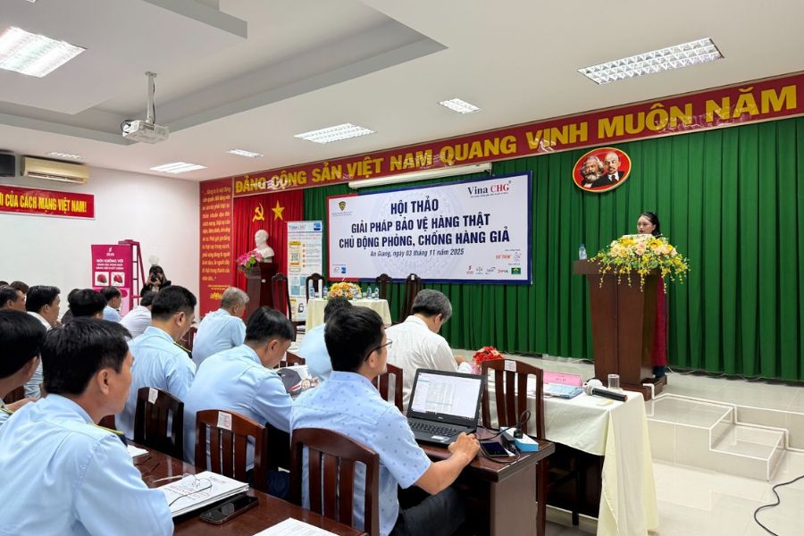 Hình ảnh buổi hội thảo An Giang do Vina CHG tổ chức