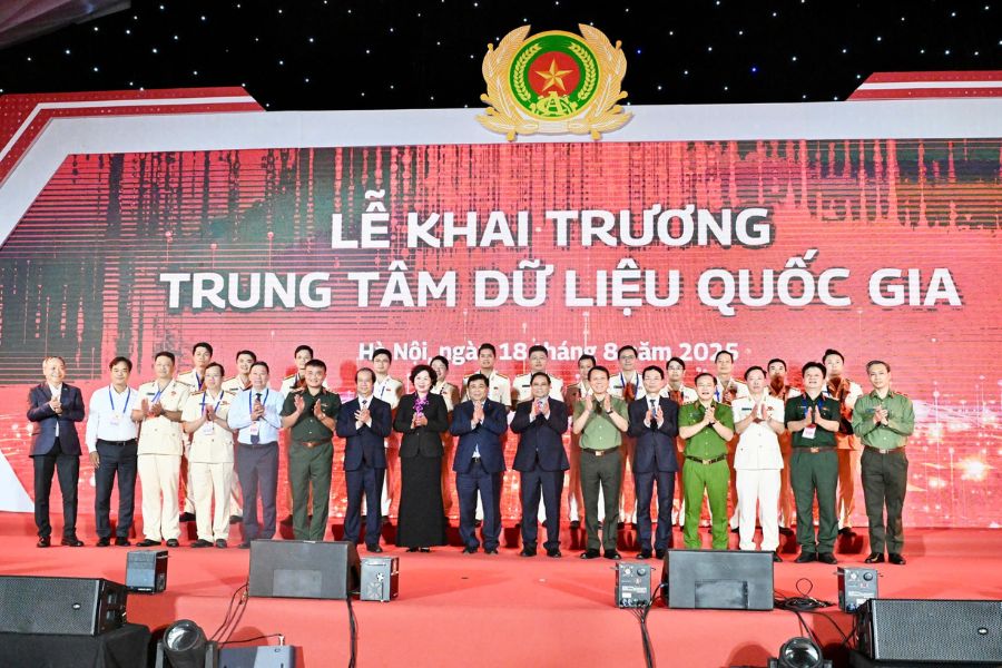 Lễ khai trương Trung tâm dữ liệu quốc gia