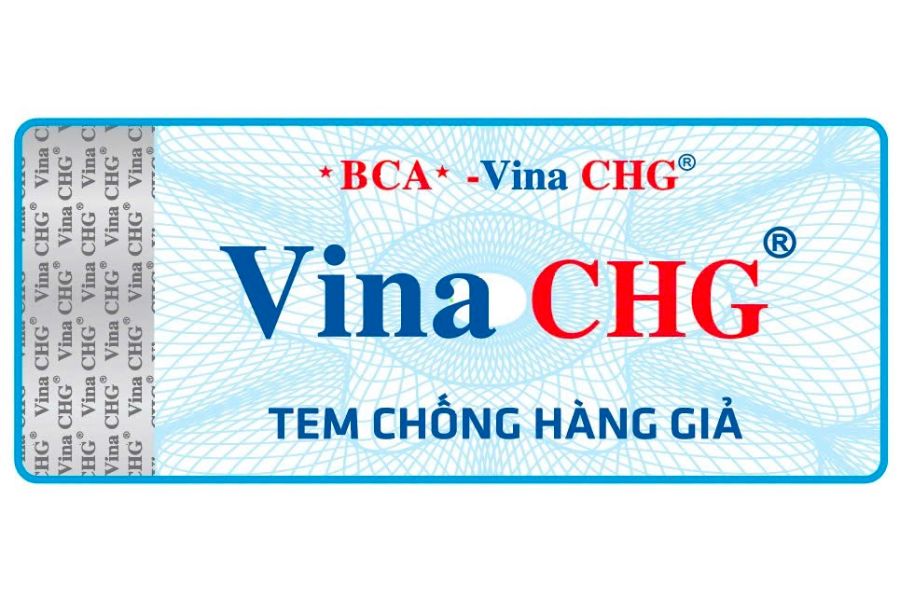 Tem nhãn chống giả của Vina CHG