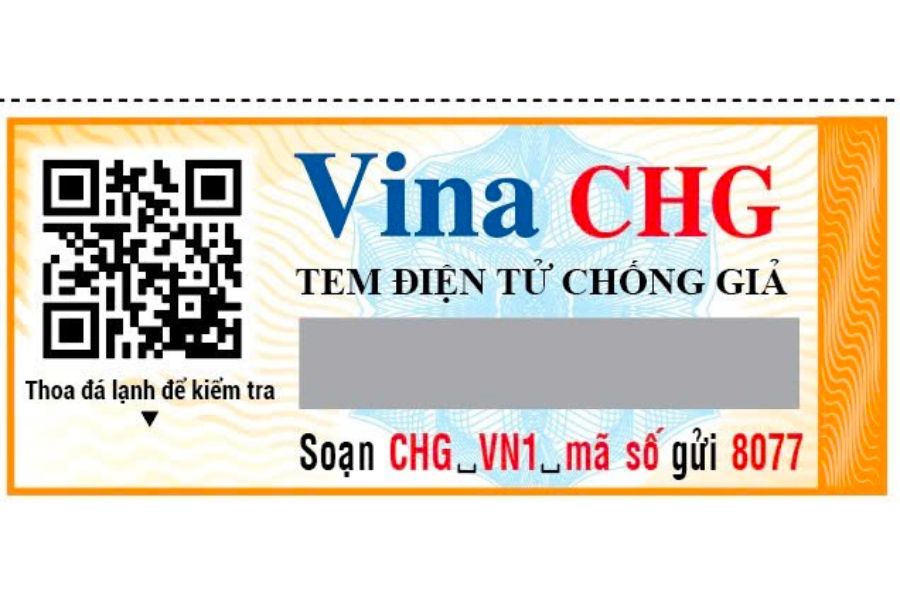 Tem nhãn của Vina CHG