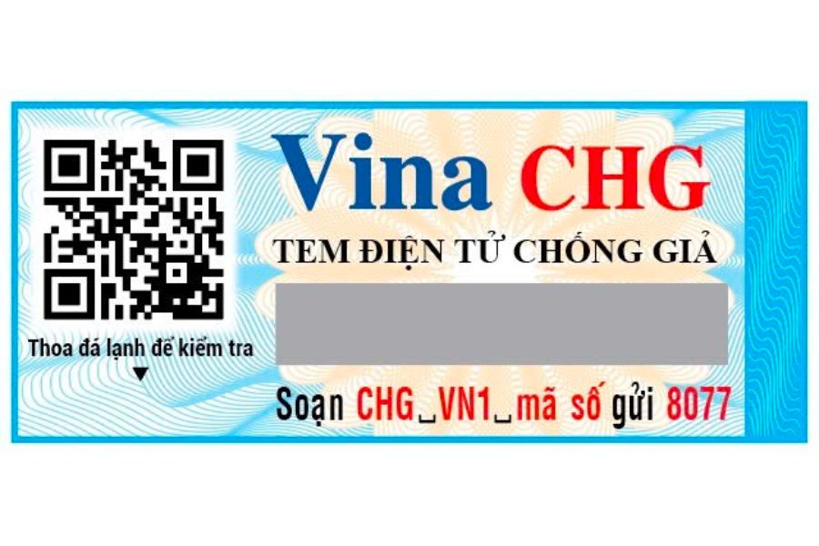 Tem chống hàng giả VIna CHG