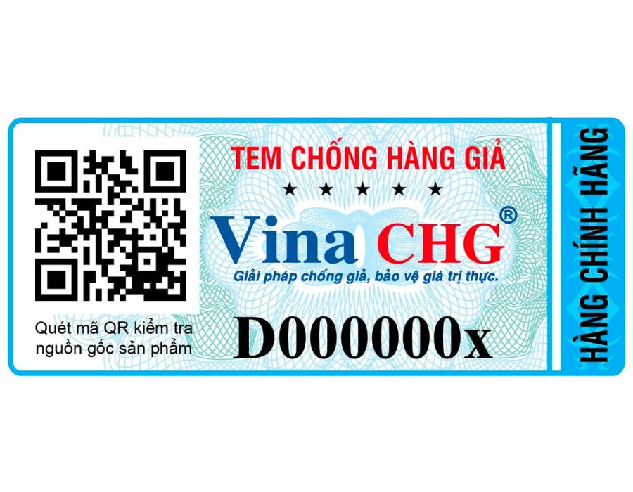 Tem nhãn Vina CHG